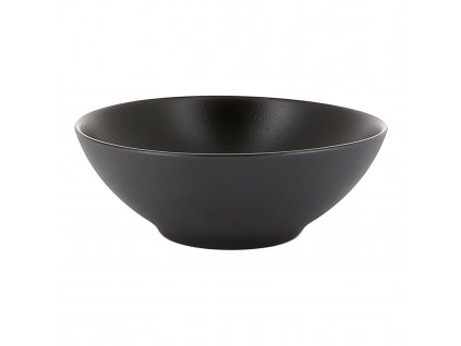 Deep plate EQUINOXE 15 cm, matt black, REVOL