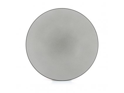 Dinner plate EQUINOXE 26 cm, grey, REVOL