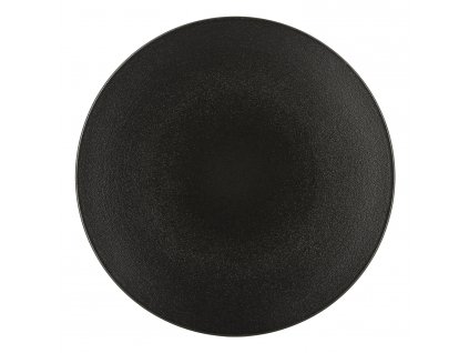 Plate for main course O 28 cm matte black Equinox REVOL