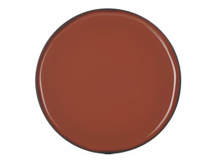 Serving platter CARACTERE 30 cm, cinnamon, REVOL