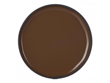 Appetizer plate CARACTERE 15 cm, brown, REVOL