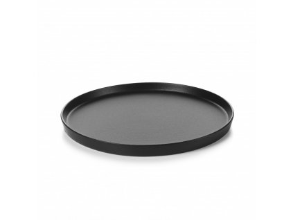 Dessert plate ADELIE 24 cm, black, REVOL