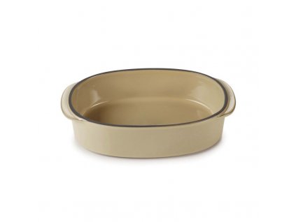 Oven dish CARACTERE 19 x 13 cm, beige, REVOL