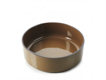 Serving bowl CARACTERE 17 cm, chocolate, REVOL