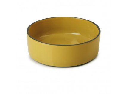 Serving bowl CARACTERE 14 cm, mustard, REVOL