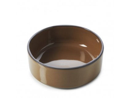 Serving bowl CARACTERE 11 cm, chocolate, REVOL