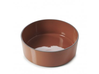 Salad bowl CARACTERE 19 cm, cinnamon, REVOL