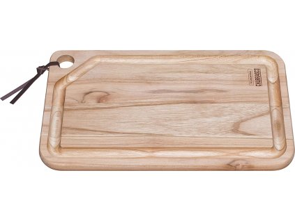 Cutting board CHURRASCO 40 x 24 cm, brown, teak wood, Tramontina