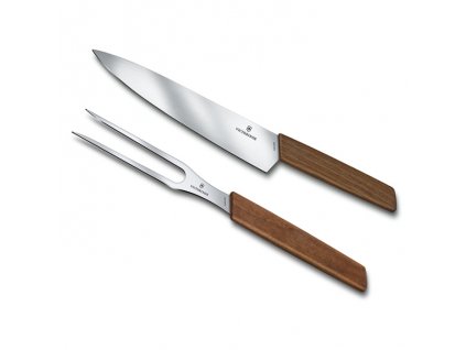 Carving set SWISS MODERN, 2 pcs, Victorinox