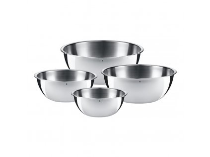 Kitchen bowl, set of 4 pcs, stainless steel, WMF