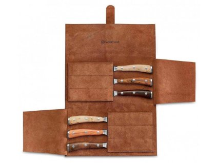Set of steak knives Icon in leather case Wüsthof