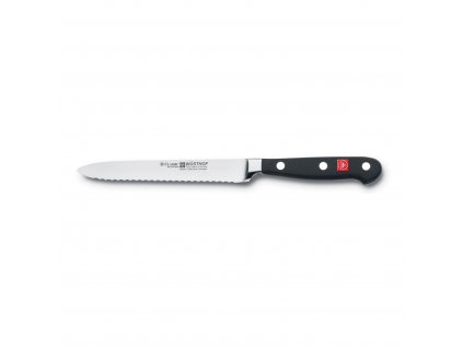 Universal knife CLASSIC 14 cm, serrated blade, Wüsthof