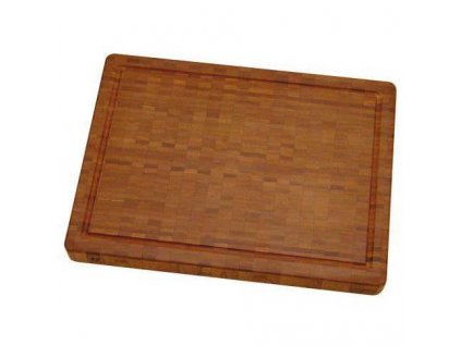 Cutting board 42 x 31 cm, brown, bamboo, Zwilling