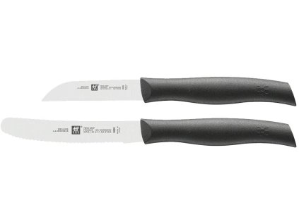 Knife set TWIN GRIP, 2 pcs, black, Zwilling