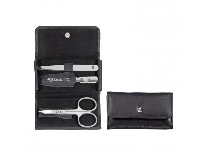 Manicure set CLASSIC INOX, 3 pcs, black, Zwilling