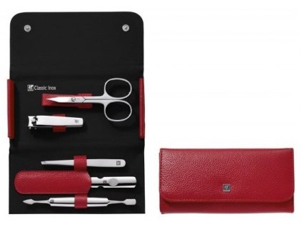 Manicure set BT CLASSIC INOX, 5 pcs, red, Zwilling