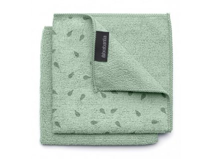 Microfiber cloth, set of 2 pcs, green, Brabantia