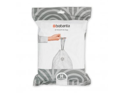 Bin bags H PERFECTFIT 50-60 l, 40 pcs, Brabantia