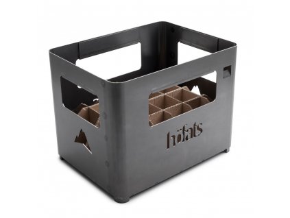 Fire pit and beverage crate 2in1 BEER BOX 38 × 28 × 30 cm, Höfats