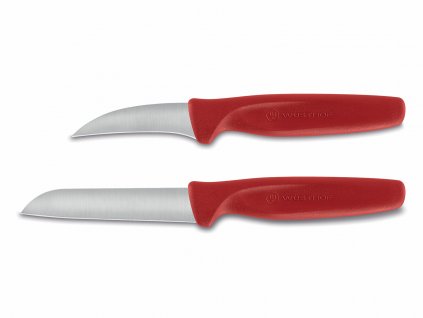 Vegetable knife set CREATE, 2 pcs, red, Wüsthof