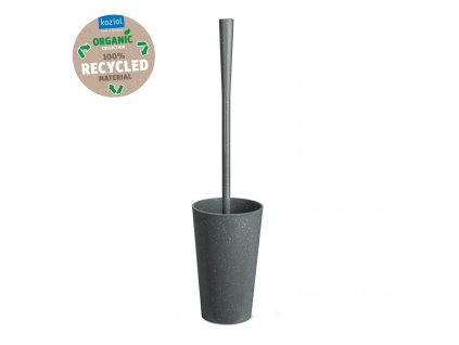 Toilet brush holder RIO, nature grey, Koziol