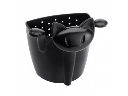 Tea infuser MIAOU, cosmic black, Koziol