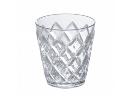 Water glass CRYSTAL 250 ml, crystal clear, Koziol