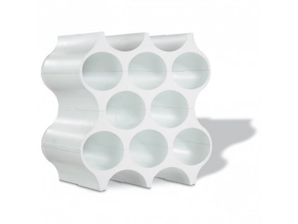 Countertop wine rack SET-UP, white cotton, Koziol