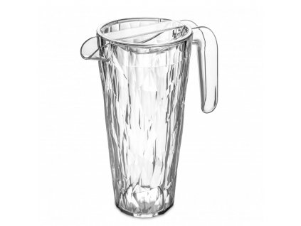 Unbreakable pitcher SUPERGLASS CLUB Koziol 1,5 l crystal clear