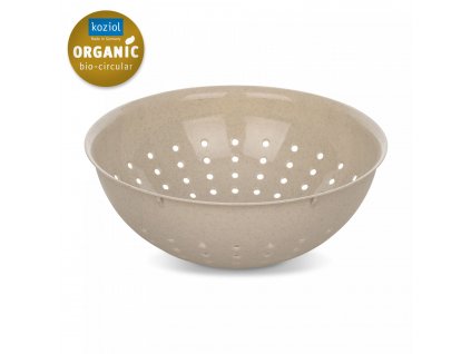 Colander PALSBY M, 21 cm, natural desert sand, Koziol