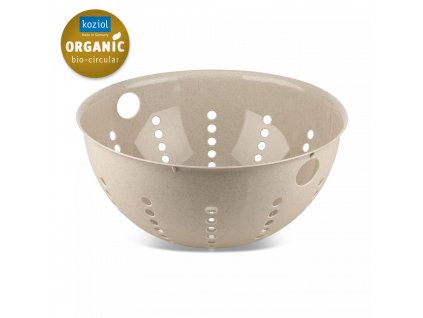 Colander PALSBY L, 30 cm, natural desert sand, Koziol