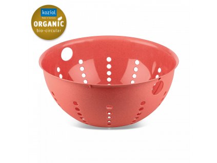 Colander PALSBY L, 30 cm, coral, Koziol