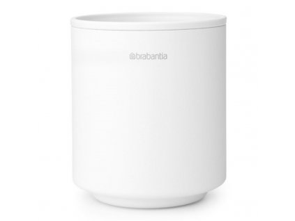 Toothbrush cup MINDSET, mineral white, Brabantia