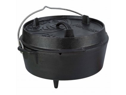 Outdoor cooking pot FT4.5, 4,5 l, with feet, cast iron, Petromax