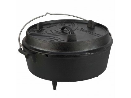 Outdoor cooking pot FT6 7 l, with feet, cast iron, Petromax