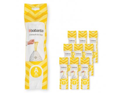 Bin bags A PERFECTFIT 3 l, 200 pcs, Brabantia