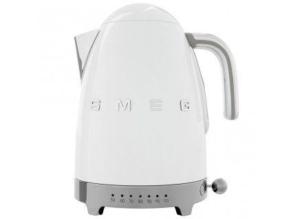 Temperature control kettle KLF04PBEU 1,7 l, white, Smeg