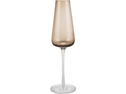 Champagne glass BELO, set of 2 pcs, 200 ml, brown, Blomus