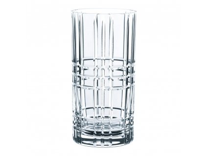 Long drink glasses and ice cube mould in a set SQUARE, 2 x 350 ml, Nachtmann