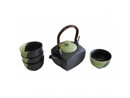 Tea set METALLIC, 5 pcs, MIJ