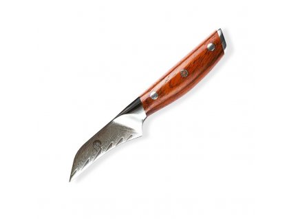 Paring knife ROSE WOOD DAMASCUS 7 cm, Dellinger