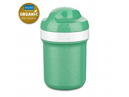 Water bottle OASE MINI 200 ml, organic apple green, Koziol