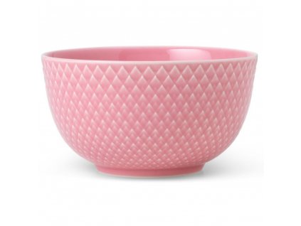 Serving bowl RHOMBE 11 cm, pink, Lyngby