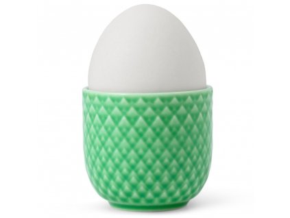 Egg cup RHOMBE 5 cm, green, Lyngby