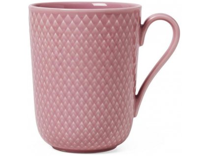 Mug RHOMBE 300 ml, pink, Lyngby