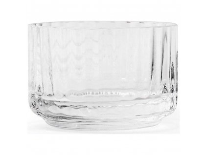 Tealight holder 7 cm, clear, Lyngby