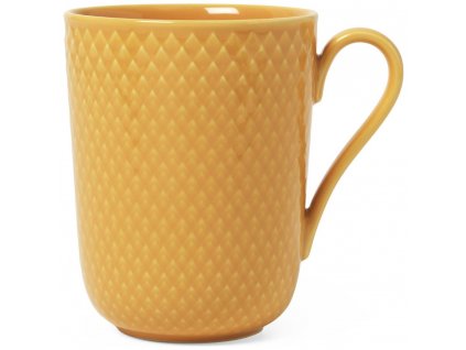 Mug RHOMBE 300 ml, yellow, Lyngby