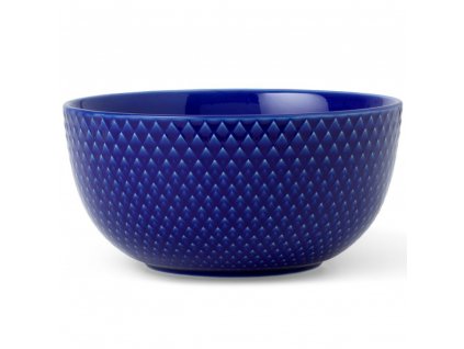 Serving bowl RHOMBE 13 cm, dark blue, Lyngby