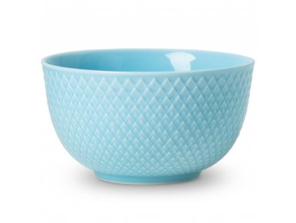 Serving bowl RHOMBE 11 cm, turquoise, Lyngby