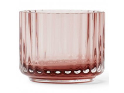 Tealight holder 7 cm, burgundy, Lyngby